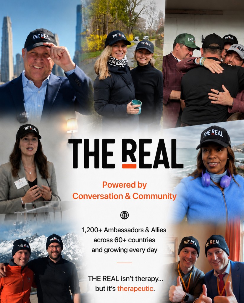 Members of THE REAL community connecting around the world